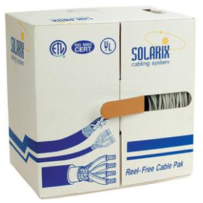 Instalační kabel Solarix CAT5E FTP PVC 305m/box