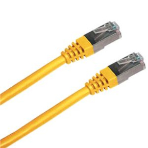 Patch cord FTP cat5e 0,5M žltý