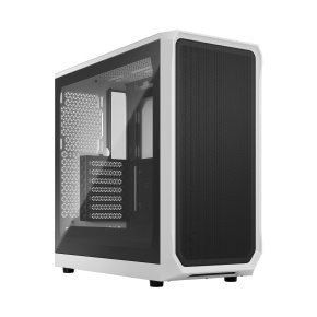 Fractal Design Focus 2 White TG Clear Tint/Midi Tower/Transpar./Čierna a biela