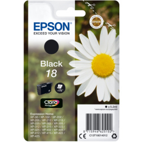 Epson Singlepack Black 18 Claria Home Ink