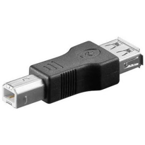 PremiumCord USB redukcia A-B,Female/Male