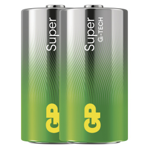 GP Alkalická batéria SUPER C (LR14) - 2ks