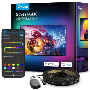 BAZAR - Govee TV 55-65" SMART LED podsvícení RGBIC - Poškozený obal (Komplet)