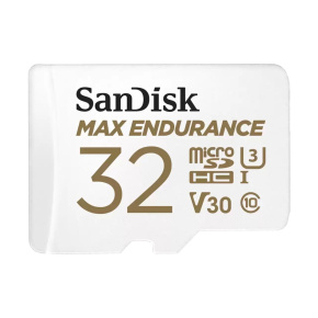 SanDisk Max Endurance/micro SDHC/32GB/100MBps/UHS-I U3/Class 10/+ Adaptér