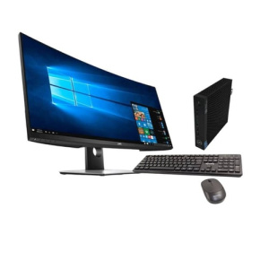 PC zostava Dell Wyse 5070 Thin Client (Slim) + Dell 34" UltraSharp P3418HW Curved Ultrawide IPS Monitor - Repas