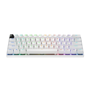 Logitech® G PRO X 60 LIGHTSPEED Wireless Gaming Keyboard (Tactile)-WHITE-US INT'L-2.4GHZ/BT