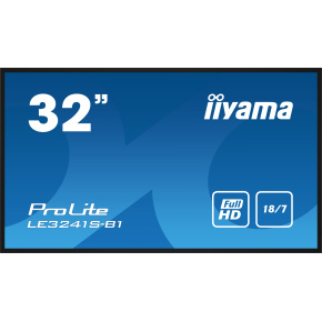 32'' LCD iiyama LE3241S-B1: IPS, FHD, HDMI, LAN, repro