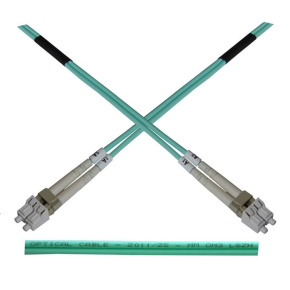 Optický patch kábel duplex LC-LC 50/125 MM 50m OM3