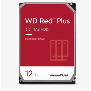 WD Red Plus/12TB/HDD/3.5''/SATA/7200 RPM/3R