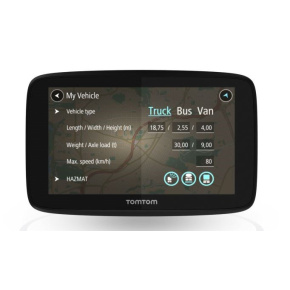Bazar - TomTom GO PROFESSIONAL 6250 - z opravy, nový kus v náhradním balení