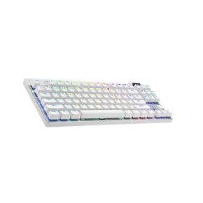 Logitech® G PRO X TKL LIGHTSPEED Gaming Keyboard - WHITE - US INT'L - 2.4GHZ/BT - TACTILE