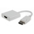 Kábel CABLEXPERT red. Displayport na HDMI, M/F, biela