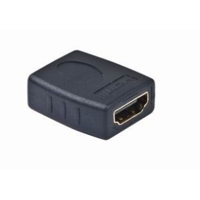 Kab. redukcia HDMI-HDMI F/F, pozlátené kontakty, čierna