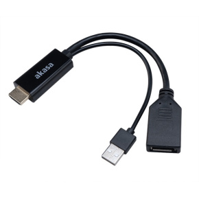 AKASA - HDMI na DP kábel