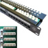 DATACOM Patch panel 24x RJ-45, Cat5e UTP, 19'' s vyviazaním, horný zárez