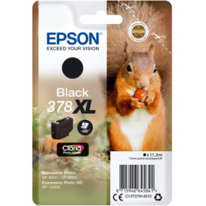 Epson Singlepack Black 378 XL Claria Photo HD Ink