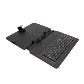 AIREN AiTab Leather Case 4 with USB Keyboard 10'' BLACK (CZ/ SK/SK /DE/UK/US.. layout)