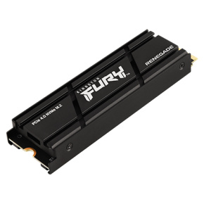 Kingston 4 TB FURY RENEGADE PCle 4.0NVMe M.2 2280 (w7000MB/s, r7300MB/s ), Heatsink