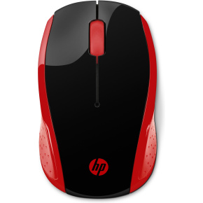 Bezdrôtová myš HP 200 - empress red