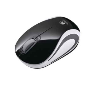 Logitech® M187 Wireless Mini Mouse - BLACK- 2.4GHZ - EMEA