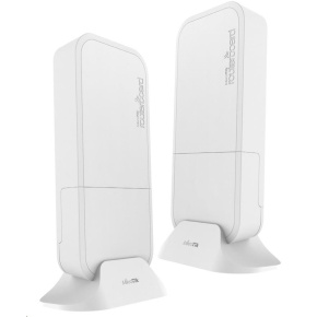 MikroTik Wireless Wire (sada RBwAPG-60ad), 1Gbps full-duplex, 802.11ad, 60GHz, už spárované = nie je potrebná konfigurá