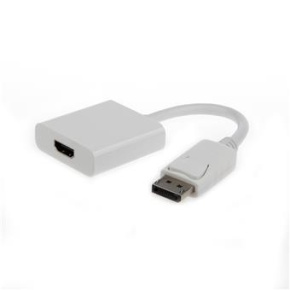 Kábel Gembird red.Displayport na HDMI, M/F, biela