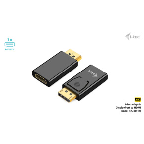 i-tec Passive DisplayPort to HDMI adaptér (max. 4K/30Hz)