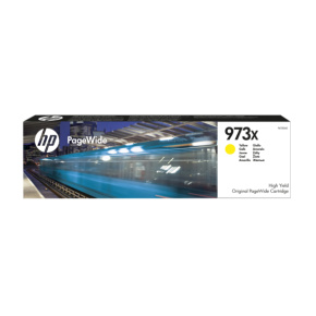 HP 973X žltá atramentová kazeta, F6T83AE