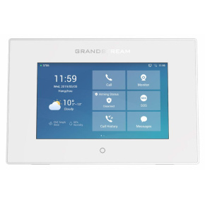 Grandstream GSC3570 SIP interkom a riadiaca stanica, 7'' bar.dotyk.displ, 4SIP, alarm 4xIN a 1xOUT, WiFi