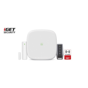 iGET SECURITY M5-4G Lite - Inteligentný 4G/WiFi/LAN alarm, ovládanie IP kamier a zásuviek, Android, iOS