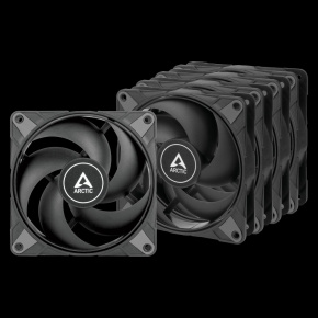 ARCTIC P12 Max - 120mm Case Fan - fluid dynamic bearing - max 3300 RPM - PWM regulovaný - Pack of 5 p