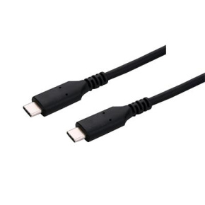 Kábel C-TECH USB 4.0, Type-C (CM/CM), PD 100 W, 40 Gbps, 0,5 m, čierny