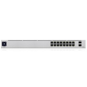 Ubiquiti UniFi switch Gen2 USW-16-POE 16x1000Mbps + 2x SFP PoE/PoE+ Fanless (42W)