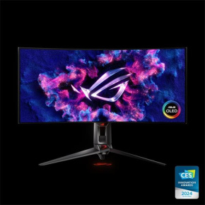 ASUS ROG SWIFT PG34WCDM 34" OLED 3440x1440 240Hz 0,03ms 450cd HDR USB 2xHDMI DP čierny ASUS ROG SWIFT PG34WCDM 34" OLED 3440x1440 240Hz 0,03ms 450cd HDR USB 2xHDMI DP čierny