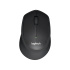 Logitech M330/Kancelárska/Optická/Pre pravákov/1 000 DPI/Bezdrôtová USB/Čierna