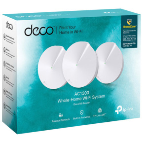 TP-Link AC1300 Whole-home WiFi System Deco M5(3-Pack), 2xGb