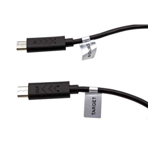 PremiumCord USB 2.0 kábel na prepojenie dvoch smartfónov, microUSB B(M)- microUSB B(M),0,3m,OTG