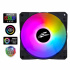 EVOLVEO 12FSB, ventilátor, 120mm, 4pin molex, ARGB, slave, čierny