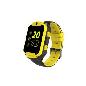 Canyon KW-41, Cindy, smart hodinky pre deti, farebný displej 1.54´´, 4G GSM volania, prijímanie SMS, žlté