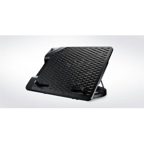 Chladiaci podstavec Coolermaster ErgoStand III pre notebooky do 17", USB hub, 23cm fan, čierny