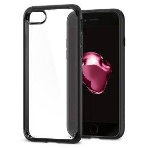 OCHRANNÝ KRYT (HARD+TPU) SPIGEN Ultra Hybrid 2 PRE APPLE iPHONE 7/8 - čierny