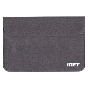 iGET iC10 - univerzálne púzdro do 10.1'' pre tablety, s magnetickým uzatváraním - šedočierna