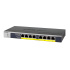 NETGEAR 8-port 10/100/1000Mbps Gigabit Ethernet, Flexible PoE, GS108PP