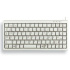 CHERRY klávesnice G84-4100 COMPACT KEYBOARD, lehká, USB, EU, bílá