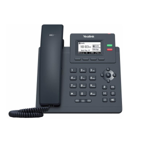 Yealink SIP-T31G SIP telefón, PoE, 2,3'' 132x64 nepodsv. LCD, x SIP úč., GigE