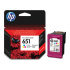 HP 651 3farebná ink kazeta, C2P11AE