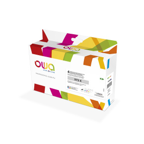 OWA ARMOR ink kompatibilný s HP 973X (L0S07AE, F6T81AE, F6T82AE, F6T83AE), 4-pack (CMYK), 246ml + 3x110ml
