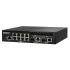 QNAP riadený switch QSW-M2108R-2C (8x 2,5GbE RJ45 a 2x kombo 10GbE SFP+/RJ-45, malá šírka)
