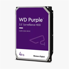 WD Purple/4TB/HDD/3.5''/SATA/5400 RPM/3R