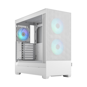 Fractal Design Pop Air RGB White TG Clear Tint/Midi Tower/Transpar./Biela